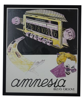 Lot 48 - IBIZA AMNESIA POSTER