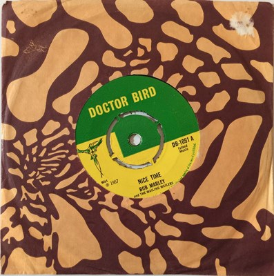 Lot 218 - BOB MARLEY AND THE WAILING WAILERS - NICE TIME/ HYPOCRITE UK 7'' (DB-1091)