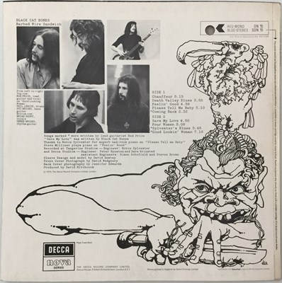 Lot 4 - BLACK CAT BONES - BARBED WIRE SANDWICH LP (ORIGINAL UK STEREO COPY - SDN 15)