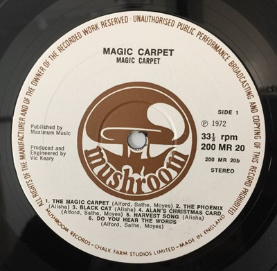 Lot 6 - MAGIC CARPET - MAGIC CARPET LP (UK ORIGINAL - MUSHROOM - 200 MR 20)