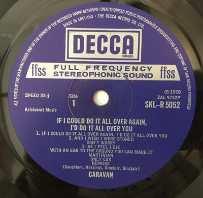 Lot 36 - CARAVAN - IF I COULD DO IT ALL OVER AGAIN, I'D DO IT ALL OVER YOU LP (UK DECCA - SKL-R 5052)