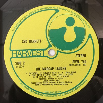 Lot 47 - SYD BARRETT - THE MADCAP LAUGHS LP (UK ORIGINAL - HARVEST - SHVL 765)