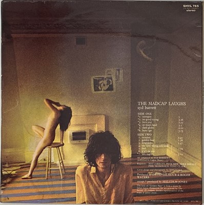 Lot 47 - SYD BARRETT - THE MADCAP LAUGHS LP (UK ORIGINAL - HARVEST - SHVL 765)