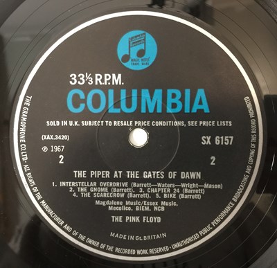 Lot 48 - THE PINK FLOYD - THE PIPER AT THE GATES OF DAWN LP (UK MONO ORIGINAL - NO 'FILE UNDER POPULAR' - COLUMBIA - SX 6157)