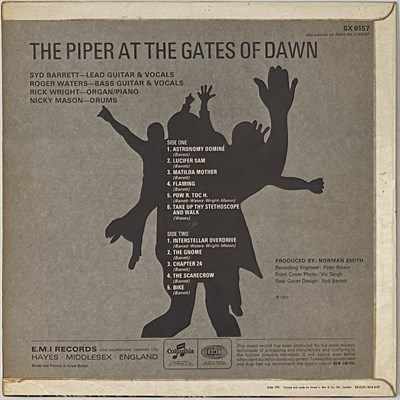 Lot 48 - THE PINK FLOYD - THE PIPER AT THE GATES OF DAWN LP (UK MONO ORIGINAL - NO 'FILE UNDER POPULAR' - COLUMBIA - SX 6157)