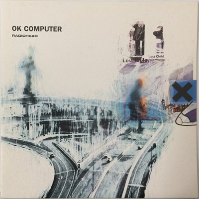 Lot 88 - RADIOHEAD - OK COMPUTER LP (ORIGINAL 1997 PRESSING - NODATA 02)