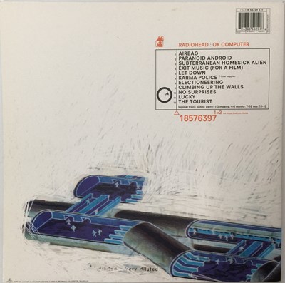 Lot 88 - RADIOHEAD - OK COMPUTER LP (ORIGINAL 1997 PRESSING - NODATA 02)