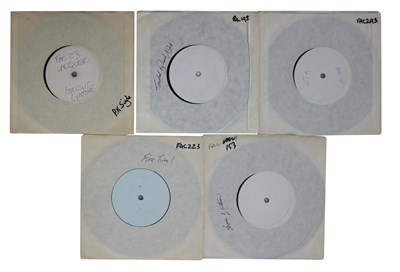 Lot 86 - NEW ORDER UK 7" TEST PRESSINGS x 5