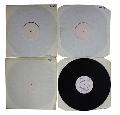Lot 88 - NEW ORDER ORIGINAL UK 12" TEST PRESSINGS x 4