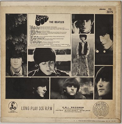 Lot 14 - THE BEATLES - RUBBER SOUL LP (ORIGINAL UK STOCK STEREO COPY - PCS 3075)