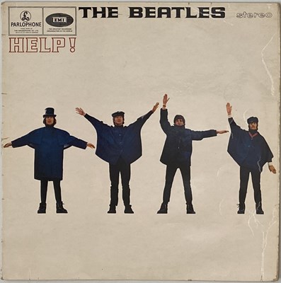 Lot 15 - THE BEATLES - HELP! LP (ORIGINAL UK STEREO COPY - PCS 3071)
