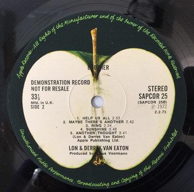 Lot 21 - LON & DERREK VAN EATON - BROTHER LP (ORIGINAL UK PROMO COPY - SAPCOR 25)