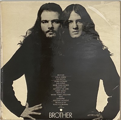Lot 21 - LON & DERREK VAN EATON - BROTHER LP (ORIGINAL UK PROMO COPY - SAPCOR 25)
