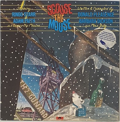 Lot 22 - RINGO STARR - SCOUSE THE MOUSE LP (ORIGINAL UK COPY SIGNED BY DONALD PLEASENCE - POLYDOR 2480 429)