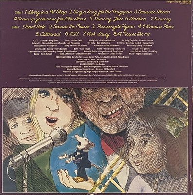 Lot 22 - RINGO STARR - SCOUSE THE MOUSE LP (ORIGINAL UK COPY SIGNED BY DONALD PLEASENCE - POLYDOR 2480 429)