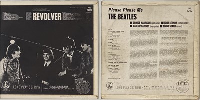 Lot 52 - THE BEATLES - PLEASE PLEASE ME/REVOLVER LPs (EARLY UK COPIES)