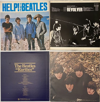 Lot 54 - THE BEATLES - JAPANESE PRESSING LPs (MAINLY RED VINYL).