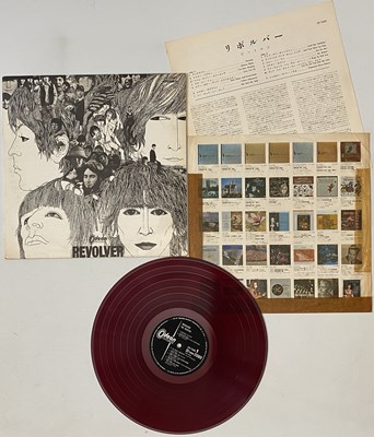 Lot 54 - THE BEATLES - JAPANESE PRESSING LPs (MAINLY RED VINYL).