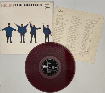 Lot 54 - THE BEATLES - JAPANESE PRESSING LPs (MAINLY RED VINYL).