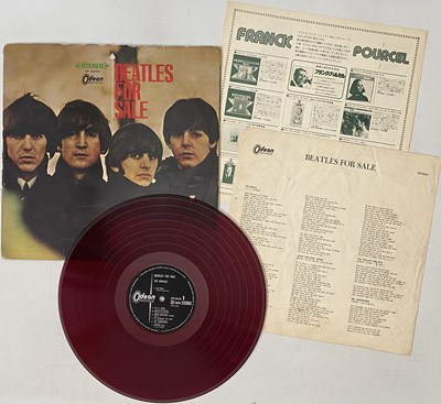 Lot 54 - THE BEATLES - JAPANESE PRESSING LPs (MAINLY RED VINYL).