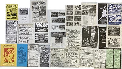 Lot 126 - 1980S LONDON VENUE / LISTINGS FLYERS - DEPECHE MODE / THE CULT