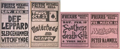Lot 130 - AYLESBURY FRIARS FLYERS - METAL / HARD ROCK