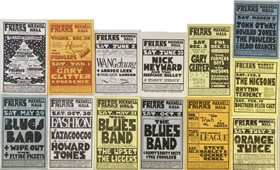 Lot 134 - AYLESBURY FRIARS CONCERT FLYERS AND HANDBILLS ETC.