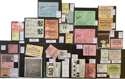 Lot 98 - POST PUNK / NEW WAVE / INDIE CONCERT TICKETS.