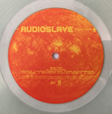Lot 438 - AUDIOSLAVE - REVELATIONS LP (US CLEAR VINYL PRESS - 82796 97728 1)