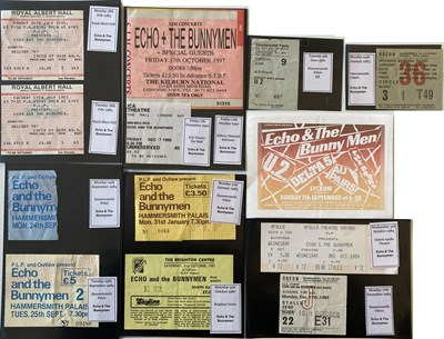 Lot 100 - U2 AND ECHO AND THE BUNNYMEN TICKETS.