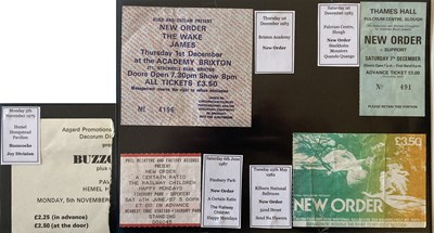Lot 101 - JOY DIVISION / NEW ORDER CONCERT TICKETS.