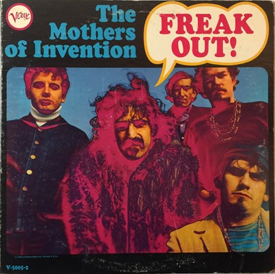 Lot 335 - Frank Zappa/ The Mothers of Invention - Freak Out! LP US Promo (V-5005-2)