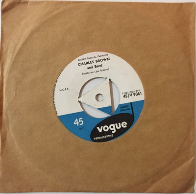Lot 246 - CHARLES BROWN & HIS BAND - I'LL ALWAYS BE IN LOVE WITH YOU 7" (ORIGINAL UK VOGUE RELEASE - 45/V 9061)