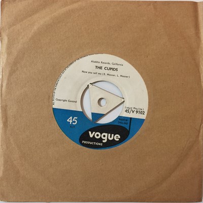 Lot 249 - THE CUPIDS - NOW YOU TELL ME 7" (ORIGINAL UK VOGUE RELEASE - 45/V 9102)