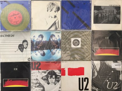 Lot 504 - U2 - EARLY RELEASES / JUKEBOX - 7" COLLECTION