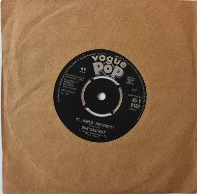 Lot 254 - DON SARGENT - GYPSY BOOTS 7" (UK VOGUE POP RELEASE - 45-V 9160)