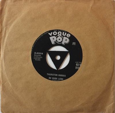 Lot 260 - THURSTON HARRIS - BE BABA LEBA C/W I'M OUT TO GETCHA 7" (ORIGINAL UK VOGUE POP RELEASE - 45-V 9108)