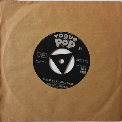 Lot 263 - THE SPOTLIGHTERS - PLEASE BE MY GIRL FRIEND 7" (ORIGINAL UK VOGUE POP RELEASE - 45-V 9130)