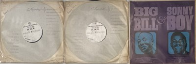 Lot 18 - BIG BILL BROONZY - TEST PRESSING LPs