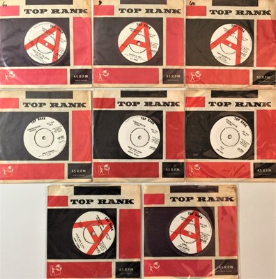 Lot 286 - TOP RANK 7" - 60s DEMOS