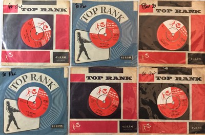 Lot 287 - TOP RANK - SOUL/R&B/FUNK 7"