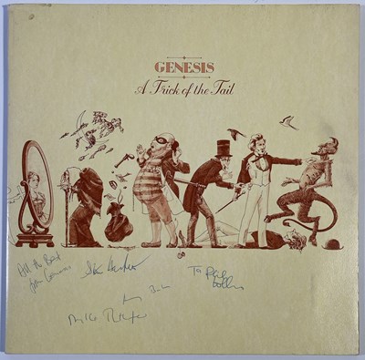 Lot 406 - GENESIS - FULLY SIGNED COPY OF 'TRICK OF THE TAIL'