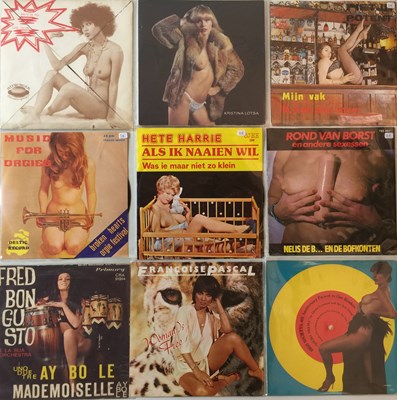 Lot 351 - EROTIC/'NUDE' 7" COLLECTION
