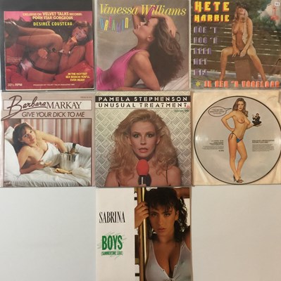 Lot 351 - EROTIC/'NUDE' 7" COLLECTION