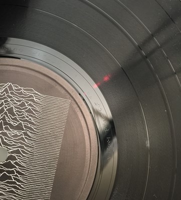 Lot 42 - JOY DIVISION - UNKNOWN PLEASURES LP (ORIGINAL UK 'TRANSLUCENT RED' COPY - FACT 10)