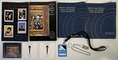 Lot 573 - THE JIMI HENDRIX EXPERIENCE INTEREST - ITEMS FROM THE COLLECTION OF MITCH MITCHELL - HALL OF FAME MEMORABILIA.