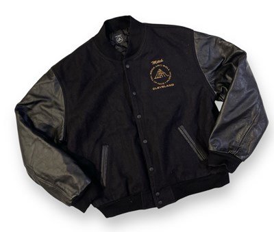 Lot 569 - THE JIMI HENDRIX EXPERIENCE INTEREST - ITEMS FROM THE COLLECTION OF MITCH MITCHELL - HALL OF FAME JACKET.
