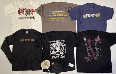 Lot 571 - THE JIMI HENDRIX EXPERIENCE INTEREST - ITEMS FROM THE COLLECTION OF MITCH MITCHELL - MITCH'S T-SHIRTS.