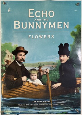 Lot 211 - ECHO AND THE BUNNYMEN - POSTER COLLECTION.