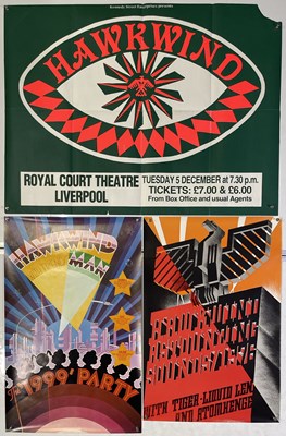 Lot 222 - HAWKWIND - POSTER COLLECTION.